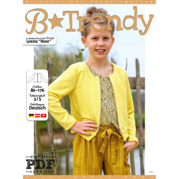 E-Book B-Trendy P1101 Strickjacke Noor
