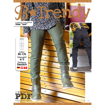 E-Book B-Trendy P1116 Broek Levi, nederlands