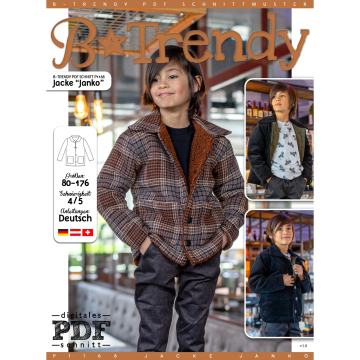 E-Book B-Trendy P1168 Jacke Janko