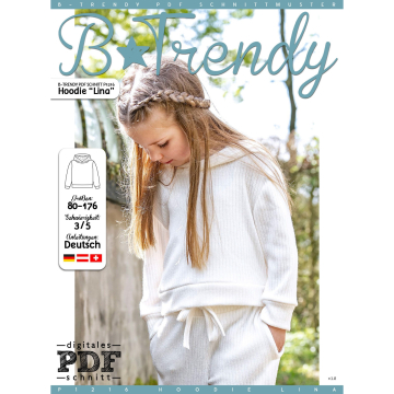 E-book B-Trendy P1216 Lina Hoodie Kids, Nederlands