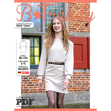 E-book B-Trendy P1217 Guus Jurk Kids, Nederlands