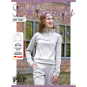 E-book B-Trendy P1219 Trui Lotte Kids, Nederlands