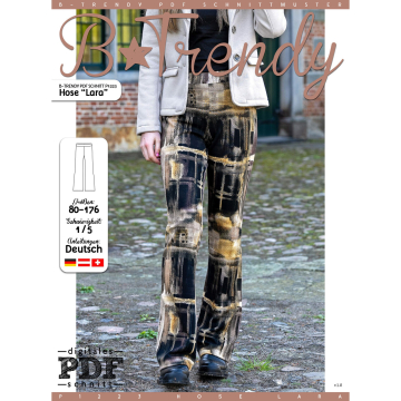 Patron pantalon enfant pdf Lara P1223 B-Trendy, en français