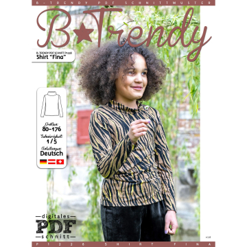 E-book B-Trendy P1228 Shirt Fina Kids, Nederlands