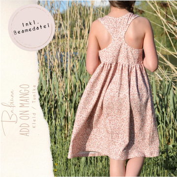 Patron Supplément pour la robe enfant pdf Mango Ba.binaa Patterns, en allemand