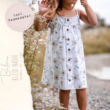 Patron robe enfant pdf Nashi Ba.binaa Patterns, en allemand
