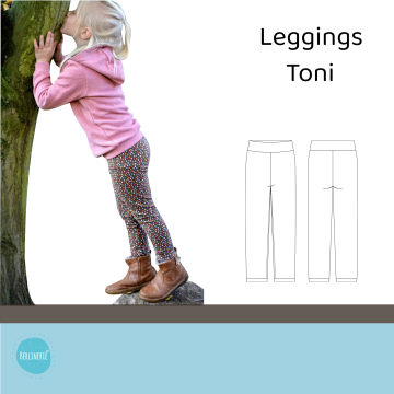 Patron legging enfant pdf Toni Berlinerie, en allemand