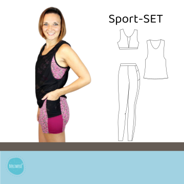 Patron tenue de sport femme pdf Berlinerie, en allemand