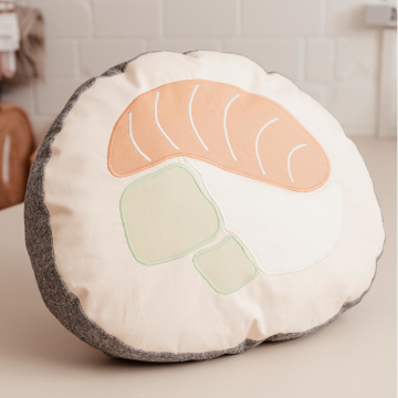 Patron coussin sushi pdf byGesa, en allemand & en anglais