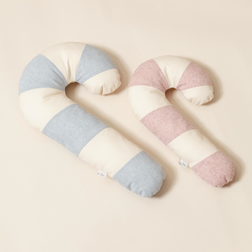 Patron coussin Sucre d’orge pdf byGesa, en allemand & en anglais