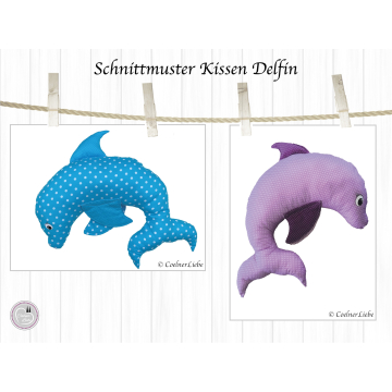 Patron coussin cervical Dophin pdf CoelnerLiebe, en allemand