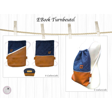 Patron sac de gymnastique pdf CoelnerLiebe, en allemand