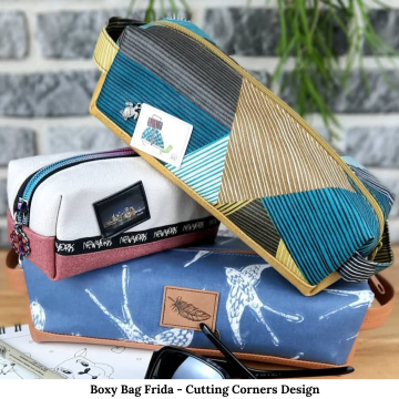 E-book Cutting Corners Design Boxy Bag Frida, Duits