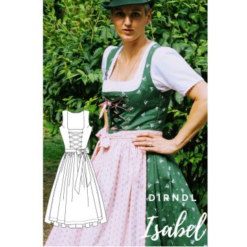 E-book Dirndl Schnitte Dirndl Isabel, Duits