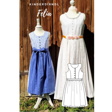 E-book Dirndl Schnitte Kinderdirndl Felia, Duits