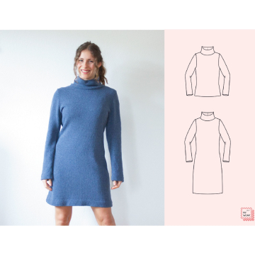 E-book DoitMyWear Strickkleid Falum, Duits