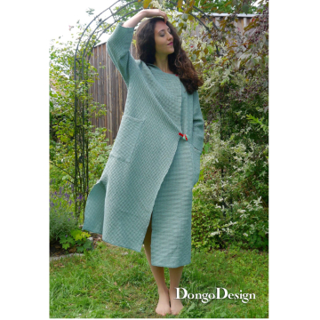 Patron peignoir spa femme pdf DongoDesign, en allemand