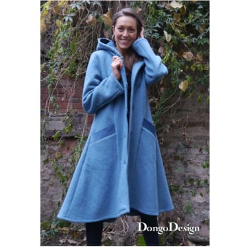 E-Book DongoDesign Damen-Mantel Scarlet