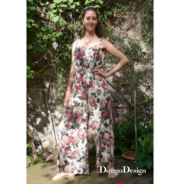 E-Book DongoDesign Damen Overall Sommerfreunde, duits