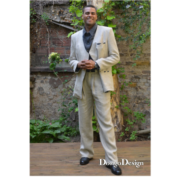 E-Book DongoDesign Herren Bundfaltenhose, duits