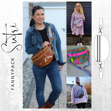 E-book drei eM's Fannypack Sutri, Duits