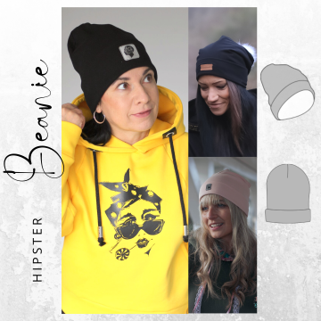 E-Book drei eM's Hipster Beanie