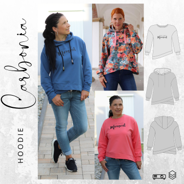 E-Book drei eM's Hoodie Carbonia, duits