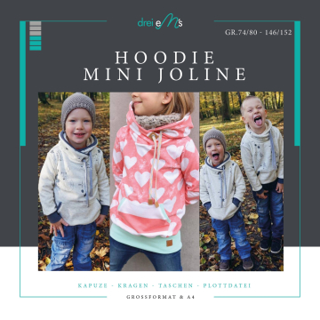 E-Book drei eM's Hoodie mini Joline