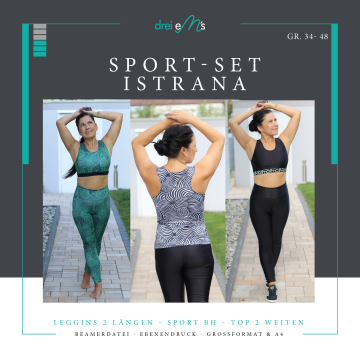 E-Book drei eM's Istrana Top / Leggings, duits