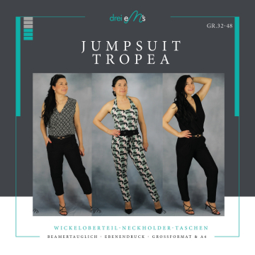 E-book drei eM's Jumpsuit TROPEA, Duits