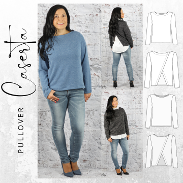 E-Book drei eM's Pullover Caserta, Duits