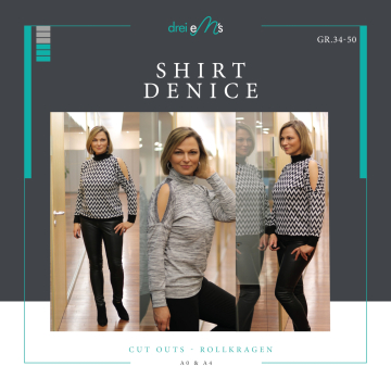 E-book drei eM's Shirt Denice, Duits