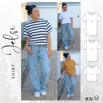 E-book drei eM's Shirt Jelsi, Duits