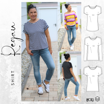 E-book drei eM's Shirt REGAU, Duits
