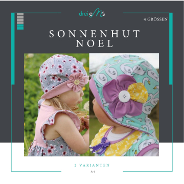 Patron chapeau de soleil femme pdf Noel drei eM's, en allemand