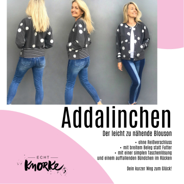 E-Book Echt Knorke Blouson Addalinchen