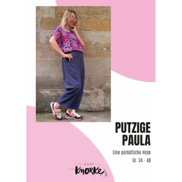 Patron pantalon femme pdf Die putzige Paula Echt Knorke, en allemand