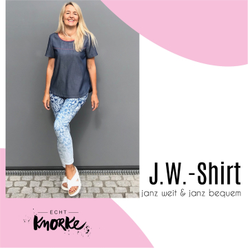 E-Book Echt Knorke J.W.-Shirt, duits