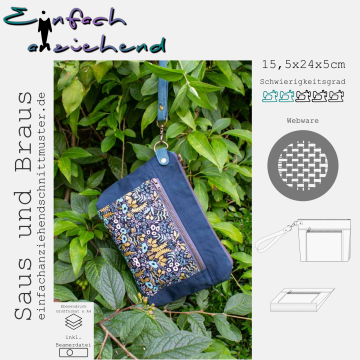E-book Einfach anziehend Kosmetiktasche Saus und Braus, Duits