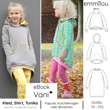E-book Emmilou. Hoodie Vani Kinder, Duits