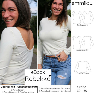 E-Book Emmilou. Shirt Rebekka Damen, duits