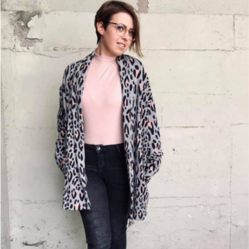 E-Book Erbsünde Cardigan - Oversize Jacke Cardiga, duits