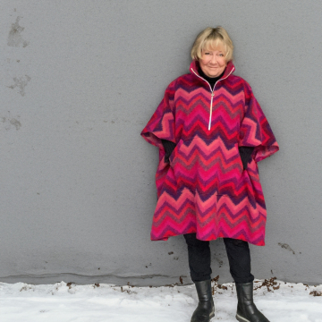E-book Erbsünde Oversize Poncho Hera, Duits