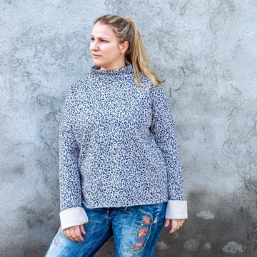 E-Book Erbsünde Oversize Pullover - Longpullover Rapido, duits