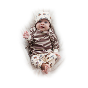 Patron vêtements bébé pdf Fadenkäfer, en français