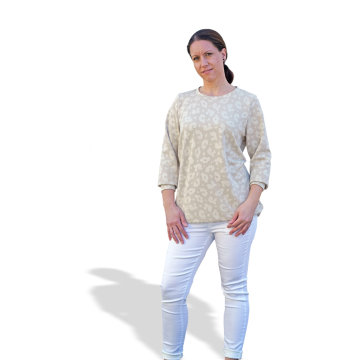 Patron pullover femme pdf Basic Fadenkäfer, en allemand