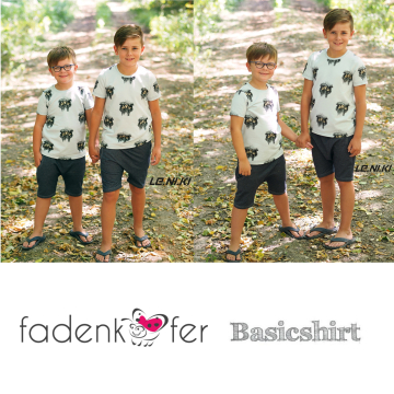 E-Book Fadenkäfer Basicshirt Kinder
