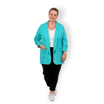 Patron blazer femme pdf Schalkragen Fadenkäfer, en allemand