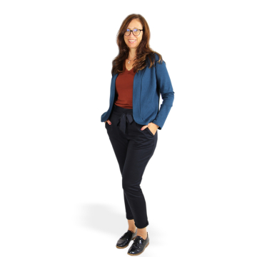 Patron cardigan / bolero femme pdf Zoe Fadenkäfer, en français