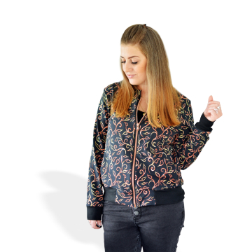 Patron veste femme pdf College Fadenkäfer, en allemand